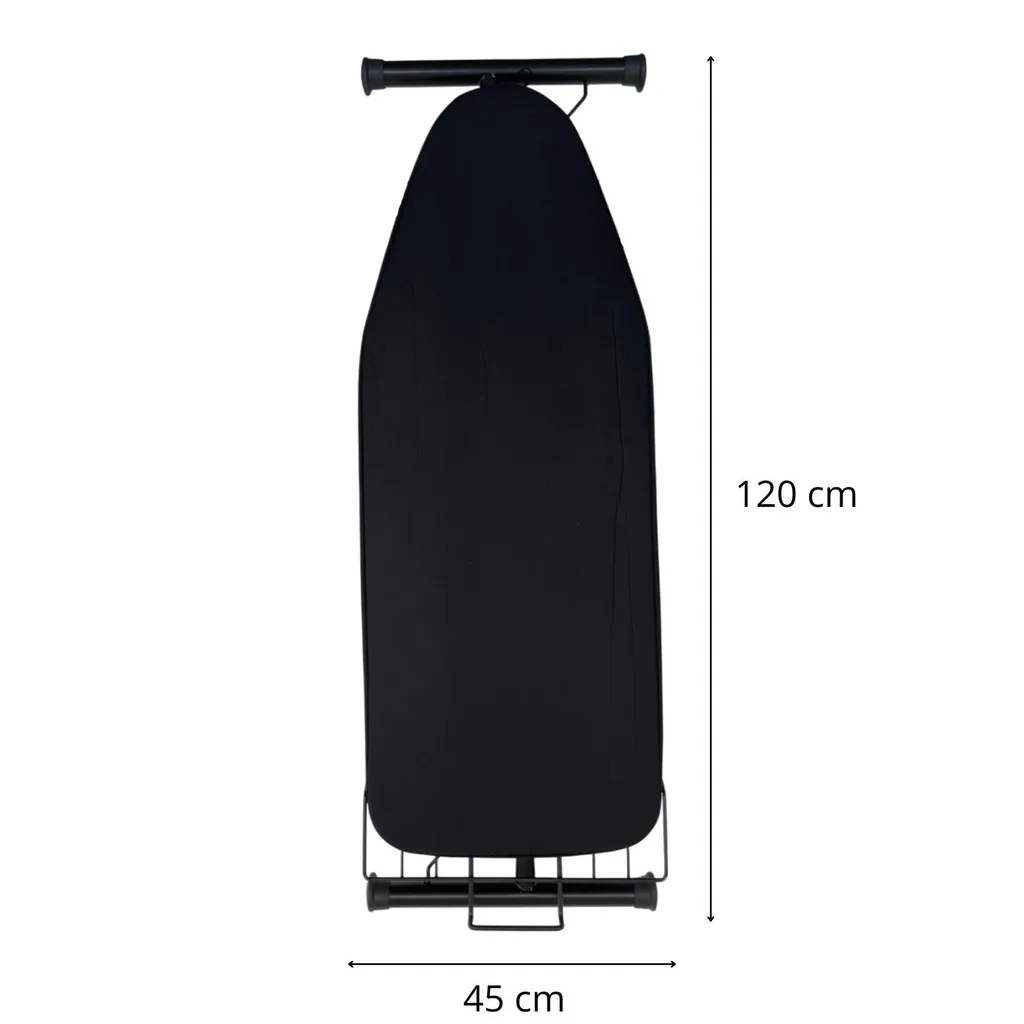 Planche à repasser Foxydry EVO acier noir ajustable avec pieds stables