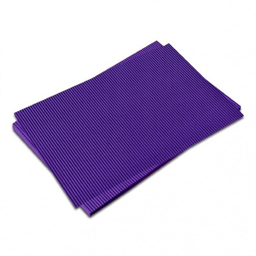Carton ondulé 50x70cm/260g/role violet Image du produit 
