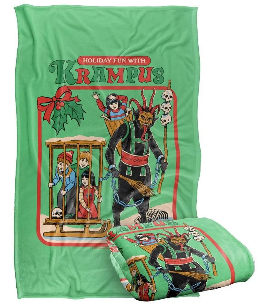 Couverture Douce Steven Rhodes Krampus Multicolore TV34464 147x91 cm