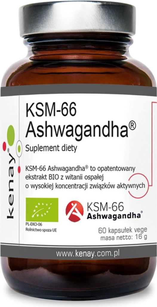 Kenay Ashwagandha KSM-66 60 Kapseln