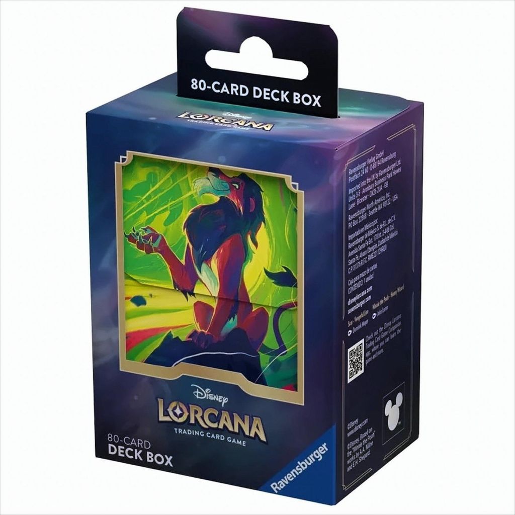 Disney Lorcana - Deckbox Scar - Vengeful Lion Produktbild 