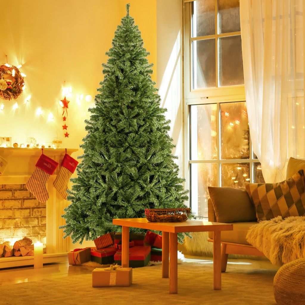 COSTWAY 270cm Albero di Natale artificiale 2132 aghi in Immagine del prodotto 