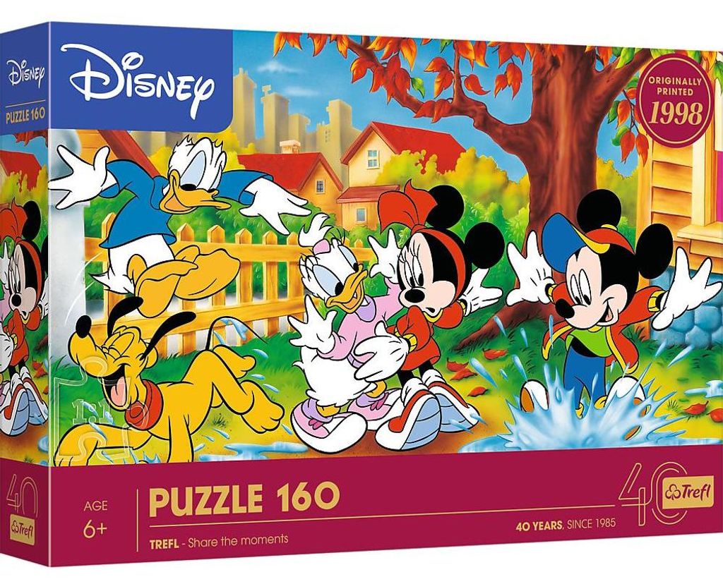 PUZZLE 160 40. Jahrestag Trefl-Spaß in Pfützen 40055