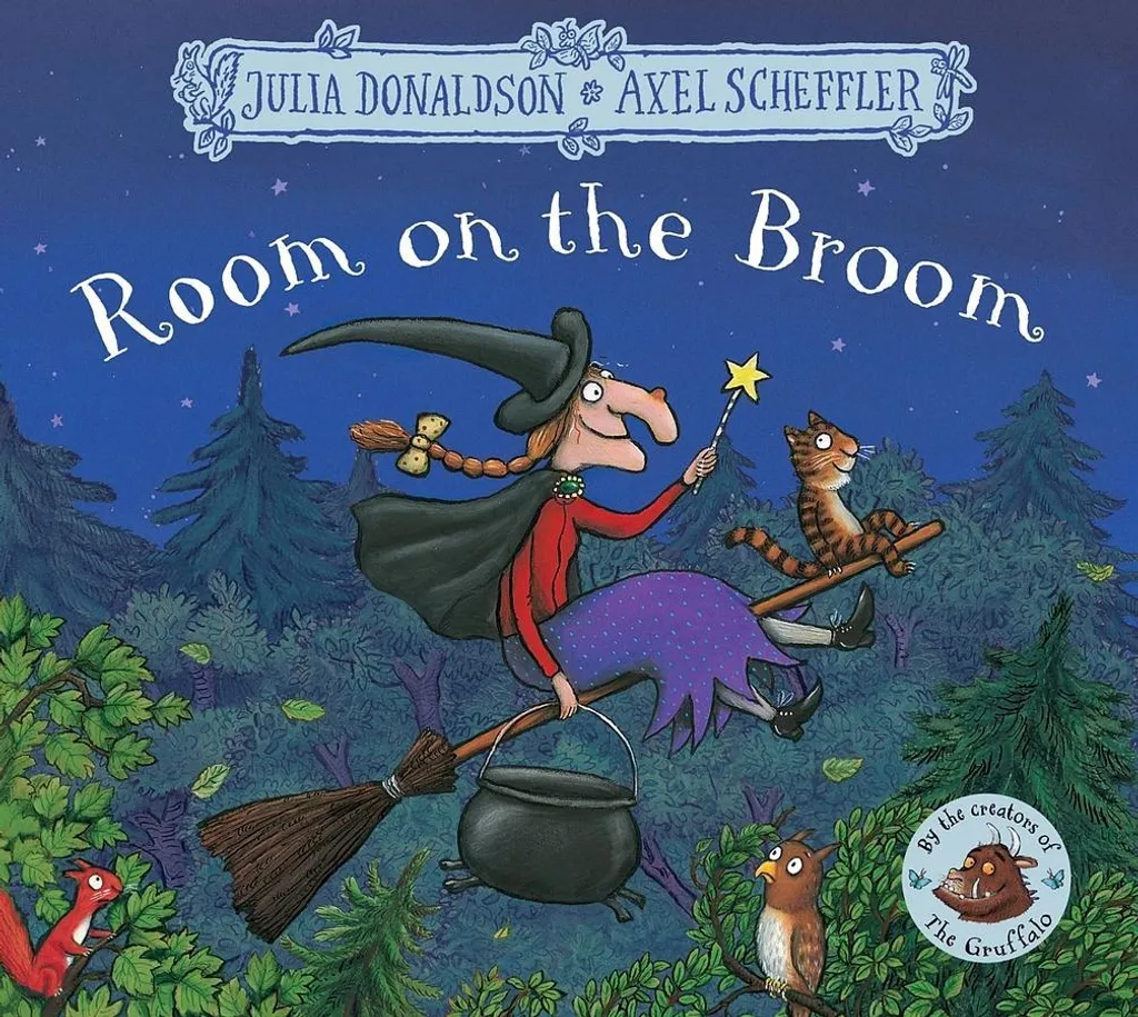 Room on the Broom avec Illustrations Axel Scheffler Histoire en Rimes