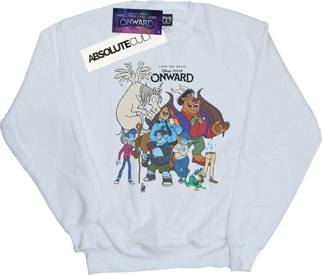 Disney - "Onward" Sweatshirt für Damen BI32380 (XXL) (Weiß)