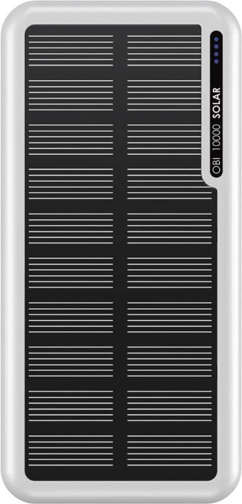 BOOMPODS Obi-Solar, 10000 mAh, 5 V, blanc Image du produit 