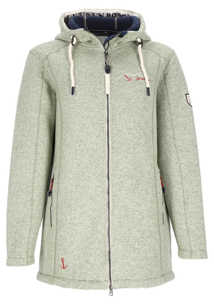 Dry Fashion Damen Wollfleece-Mantel Amsterdam - Mantel in Produktbild 