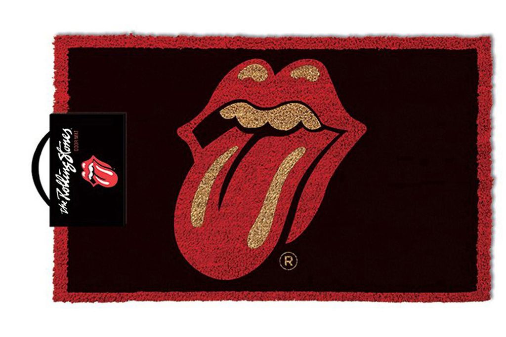 Fußmatte Kokos - Türmatte Kokos - Rolling Stones Lips