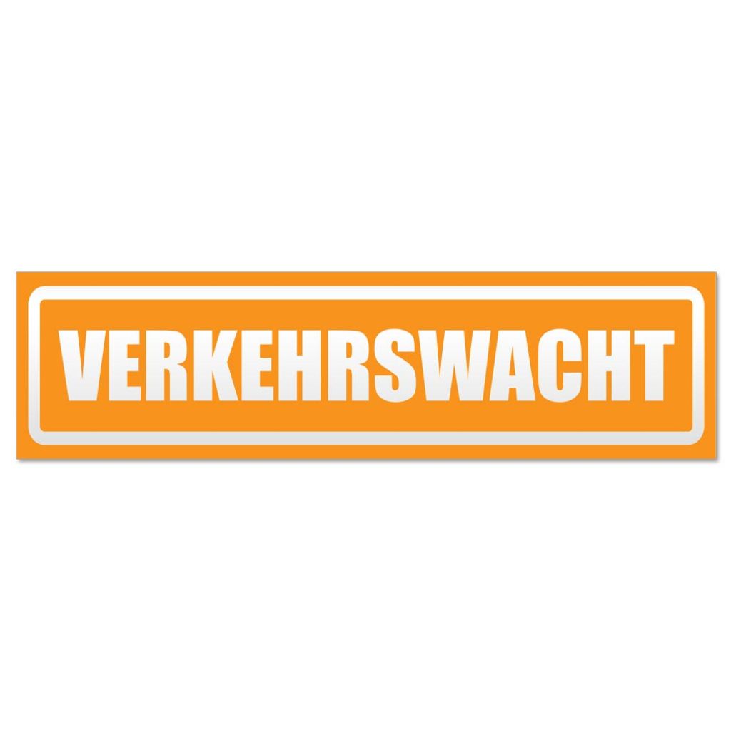 Verkehrswacht invertiert Magnetschild Schild magnetisch