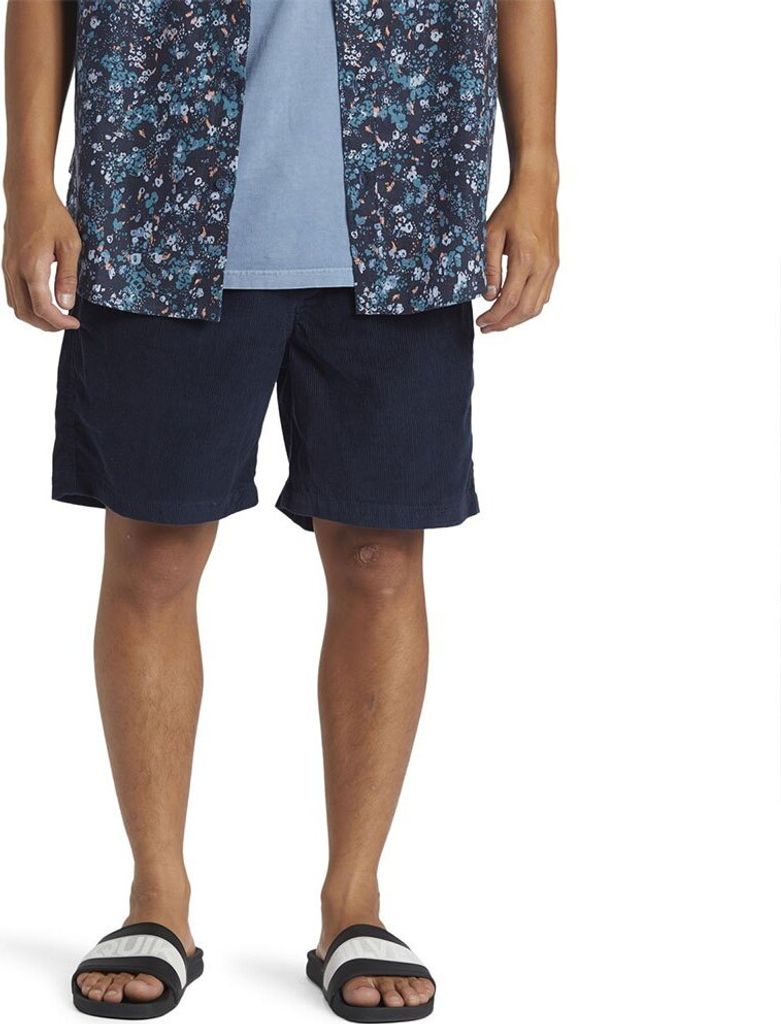 Quiksilver Taxer Cord Kurze Hose Blau S Mann Blau S
