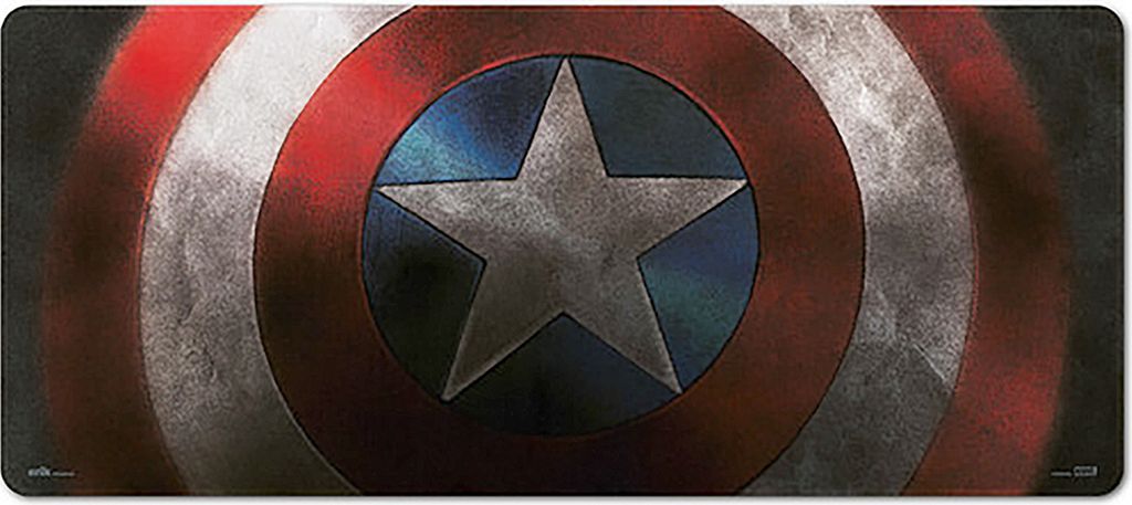 Grupo Erik XL Mauspad Marvel Shild - Gaming Mousepad - Mousepad Groß - Mousepad XXL - Mauspad Gaming - rutschfeste Unterseite, Wasserabweisend und...