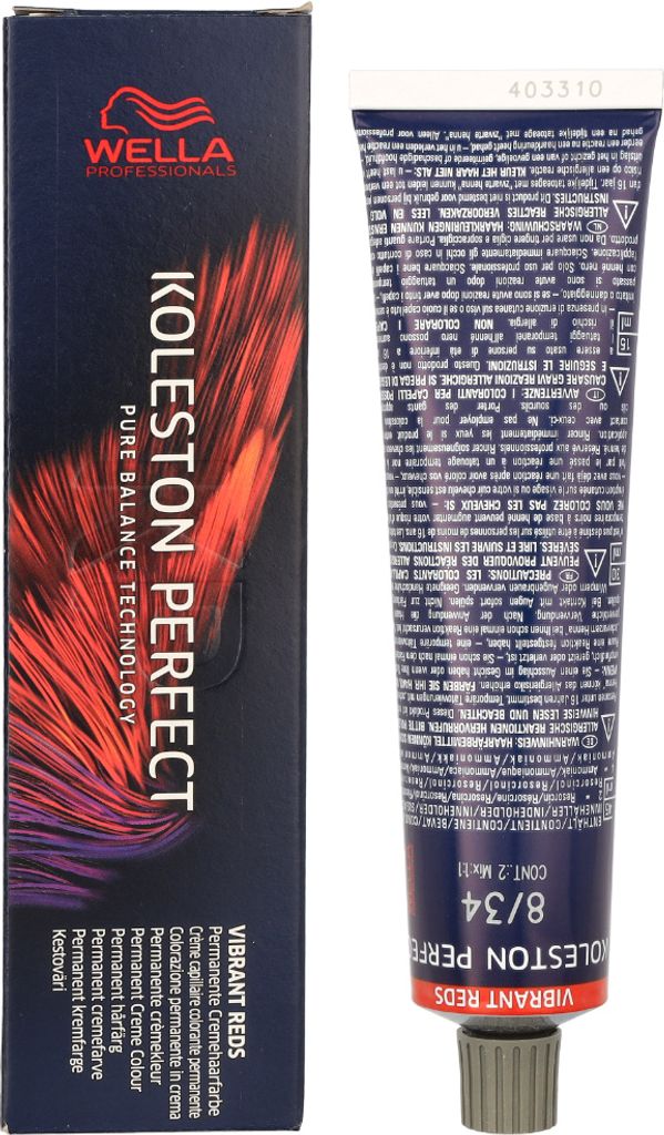 Wella Koleston Perfect Me+ Vibrant Reds, Braun, 8/34, Produktbild 