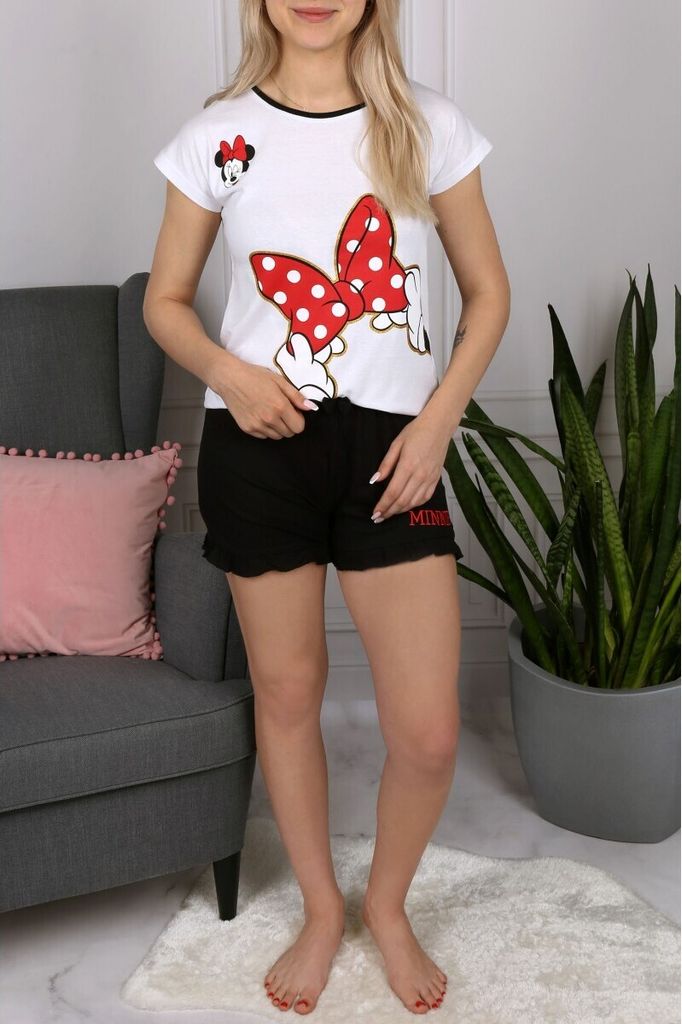 Minnie Mouse Disney Černo-bílé pyžamo s | Kaufland.cz