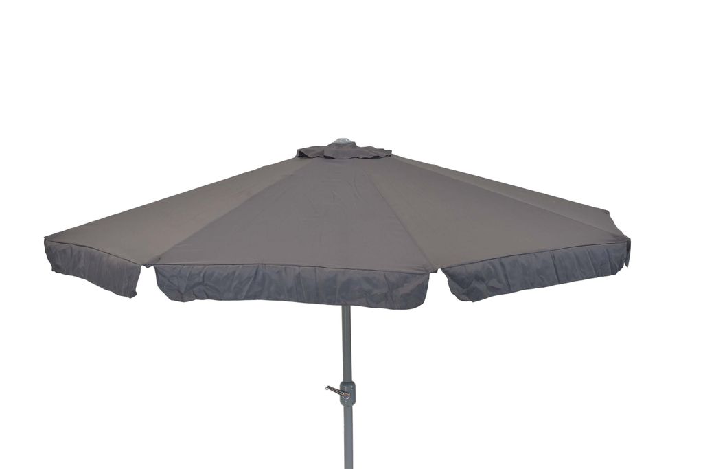 Merxx Marktschirm, Sonnenschirm Ø 400 cm, grau Produktbild 