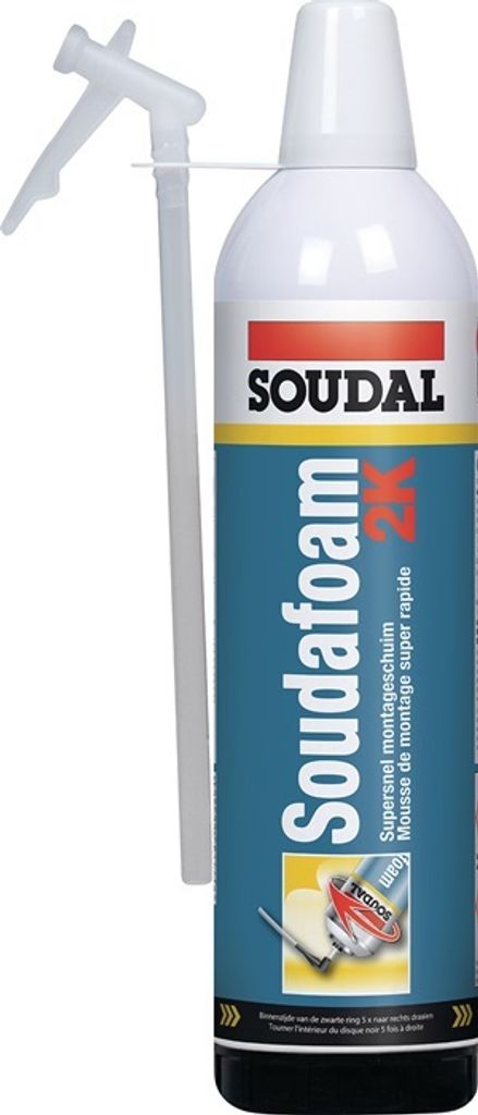SOUDAL 2K-Türzargenschaum SOUDAFOAM 400 ml B2 grün mit Produktbild 