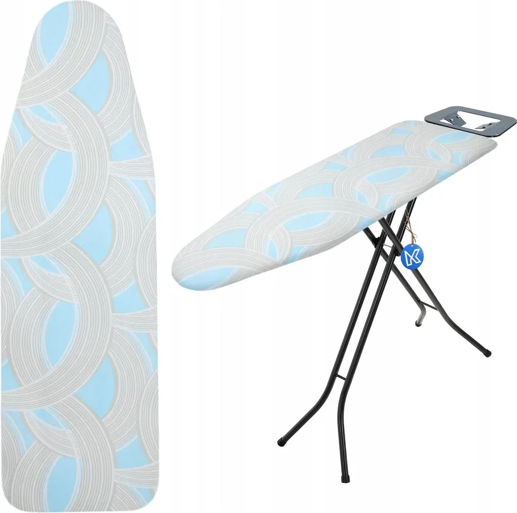 Housse table à repasser 110x30 cm - Molleton épais et coupe universelle