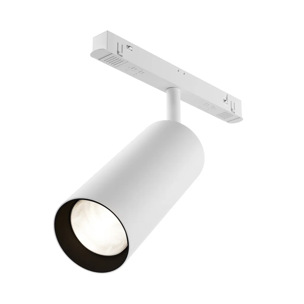 Faretto LED Maytoni Exility Focus 20W Bianco 48V per Binari Magnetici