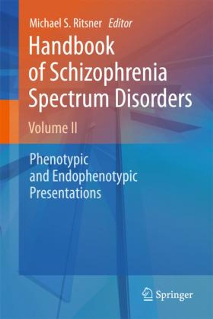 Handbook of Schizophrenia Spectrum Disorders, Volume II Image du produit 