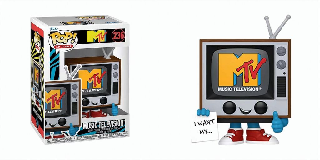 FUNKO POP! - Icons - MTV Logo Music Television #236