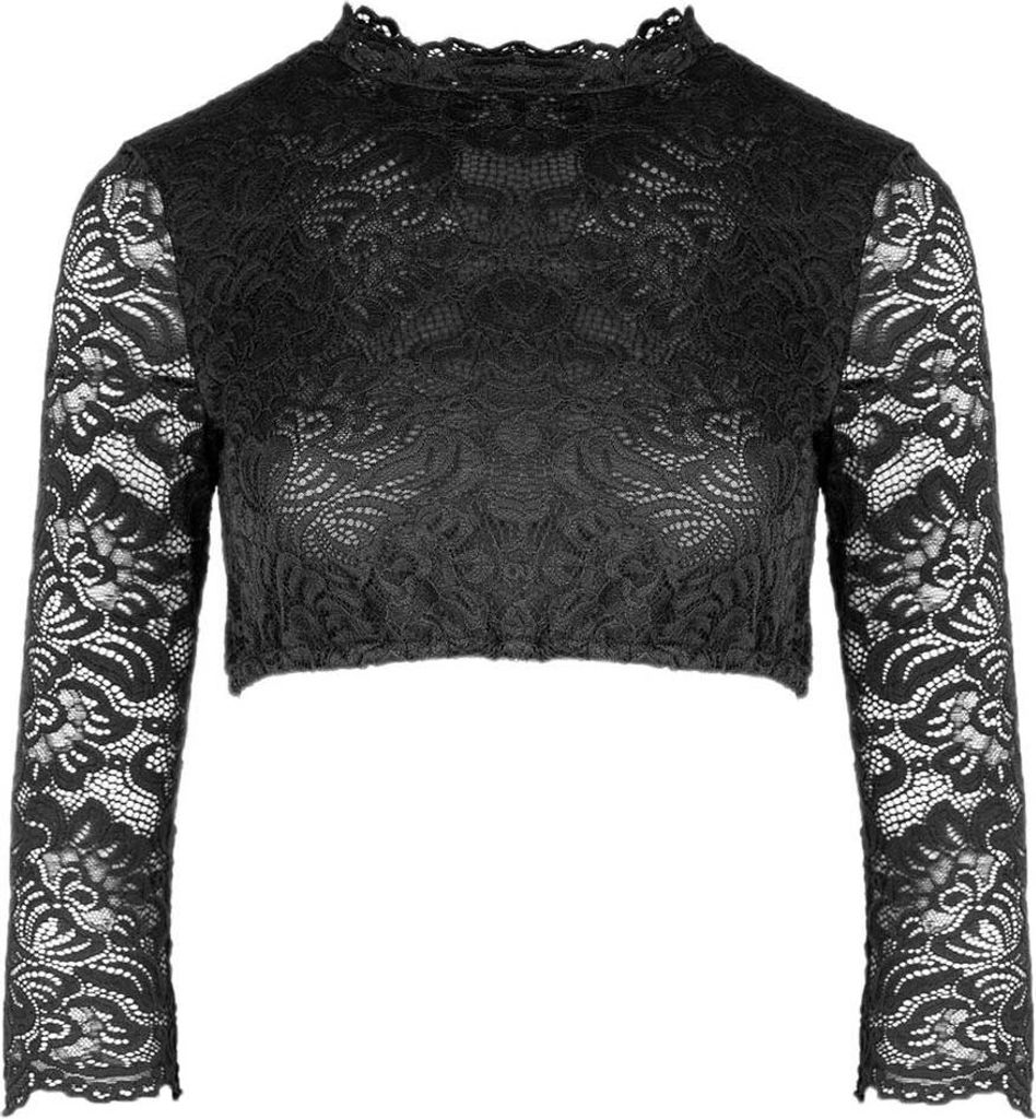 Dirndlbluse Amsterdam 3/4 schwarz 46 Produktbild 