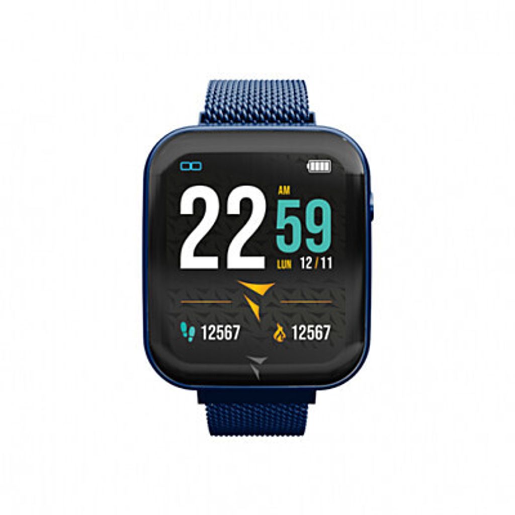 Smart Watch TALK Metalic Blue Blau Unisize Techmade