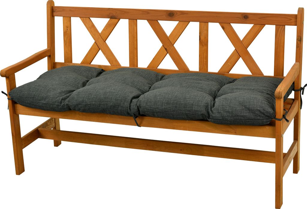 AMPO Bankauflage Bankkissen Sitzkissen Polser für Gartenbank Hollywoodschaukel 140 cm
