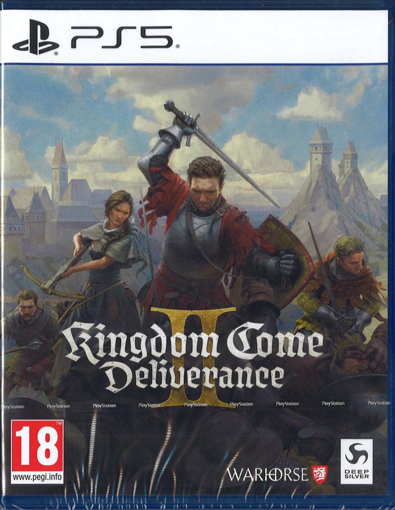 The image shows the front cover of a video game case for PlayStation 5.