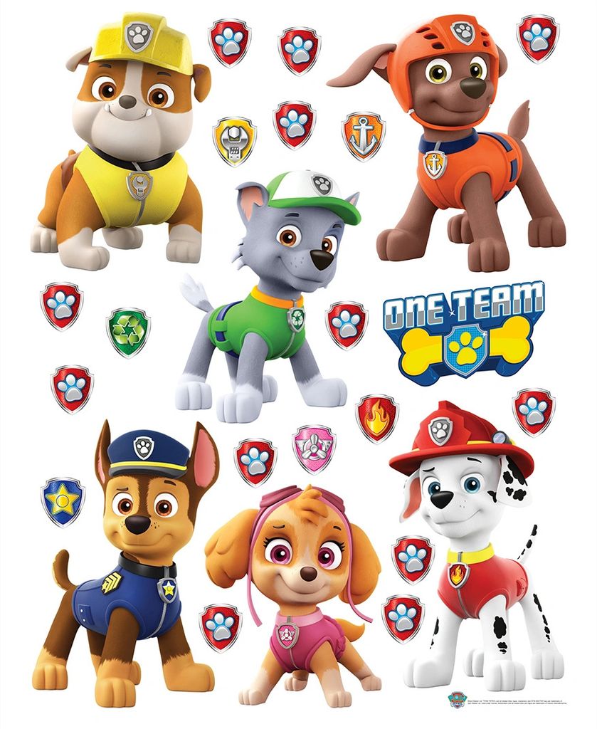 AG Design Wandstickers Paw Patrol Eine Mannschaft, 65 x 85 Produktbild 