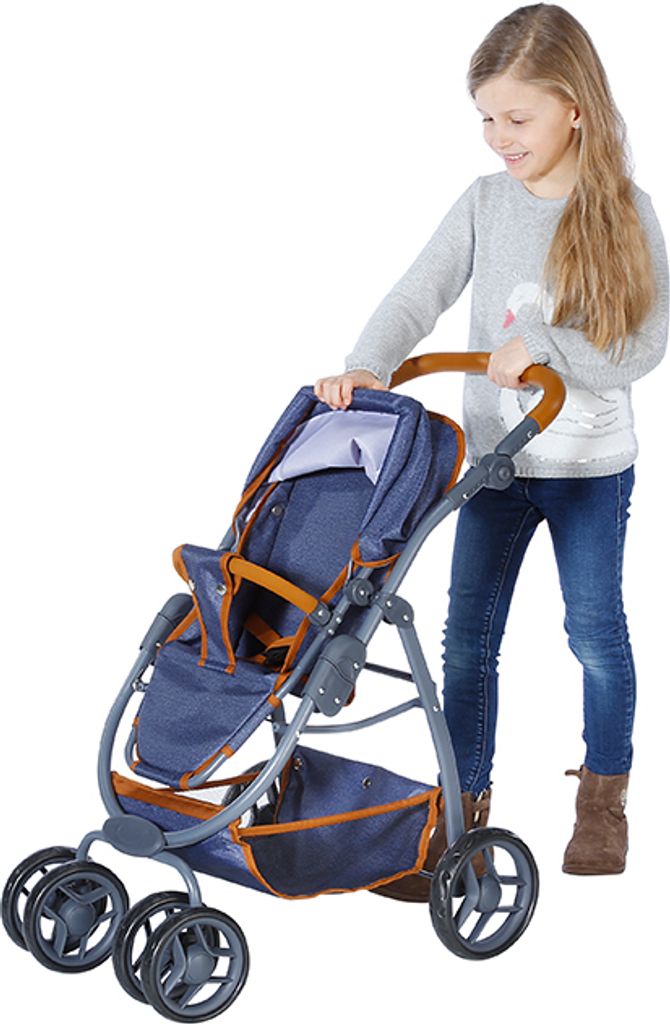 Knorrtoys 90730 - Puppenwagen »Coco - Dark Blue« Produktbild 11