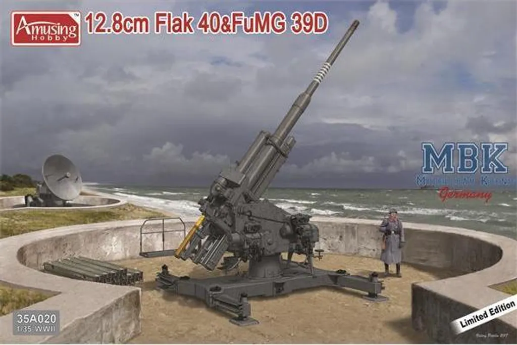Construisez votre Diorama Seconde Guerre avec le Flak40 et Radar FuMG39D