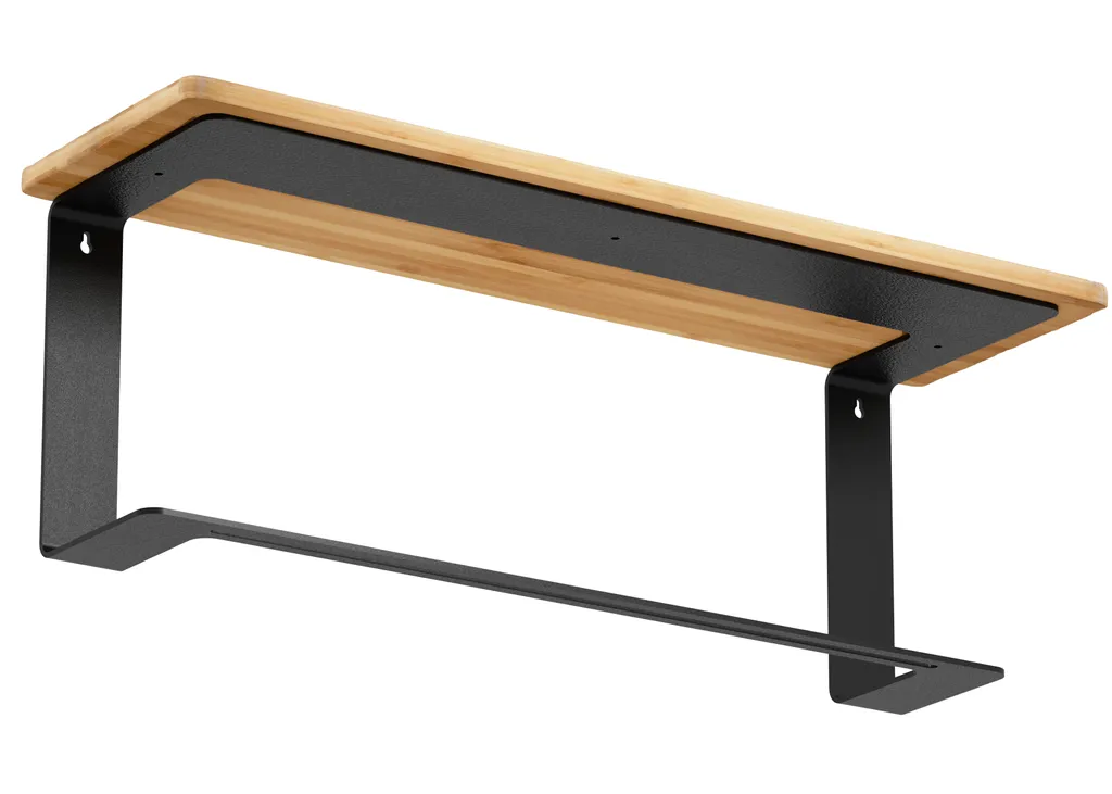 Équerre d'étagère design Donna Alberts pour tablette murale profonde - 3