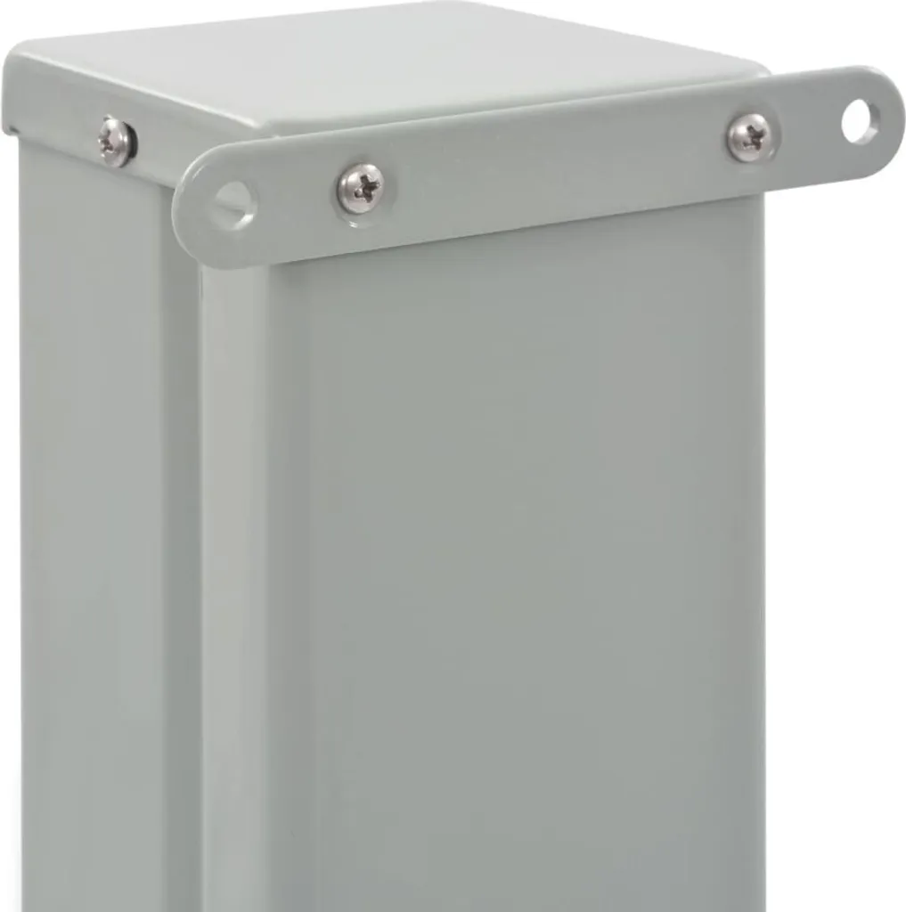 The Living Store Tenda laterale estensibile 100x300 cm Marrone - 6