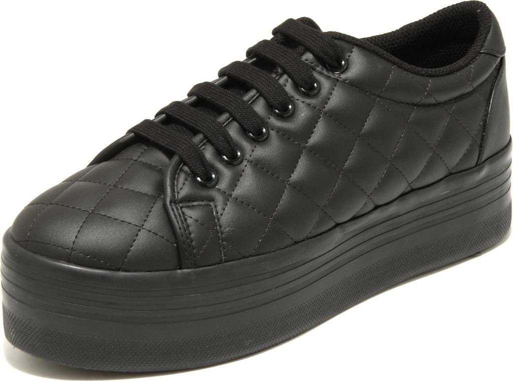 1163H Turnschuhe donna nere JEFFREY CAMPBELL scarpe Schuhe Frauen