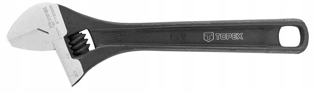 Rollgabelschlüssel 150 mm, Bereich 0-20 mm Produktbild 