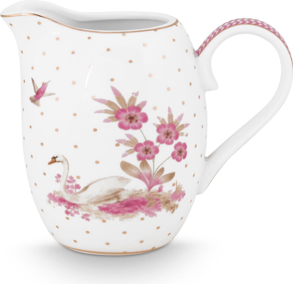Pip Studio Milchkännchen Jolie Dots Gold Pink Produktbild 