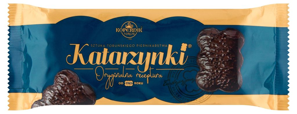 Biscuits au gingembre Kopernik Katarzynki enrobés de Image du produit 