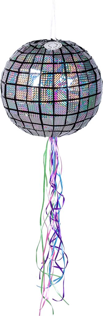 Zugpinjata Discokugel - Pull Piñata Geburtstag Pinata  zum Produktbild 