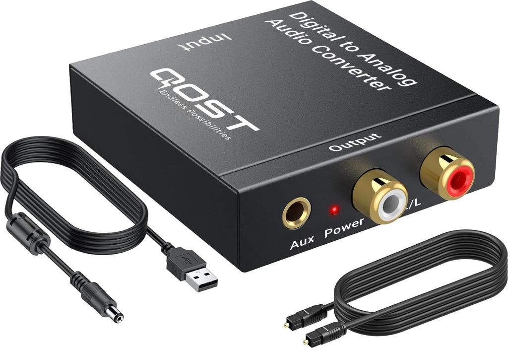 Qost - Digital zu Analog Audiokonverter – 192 kHz Produktbild 