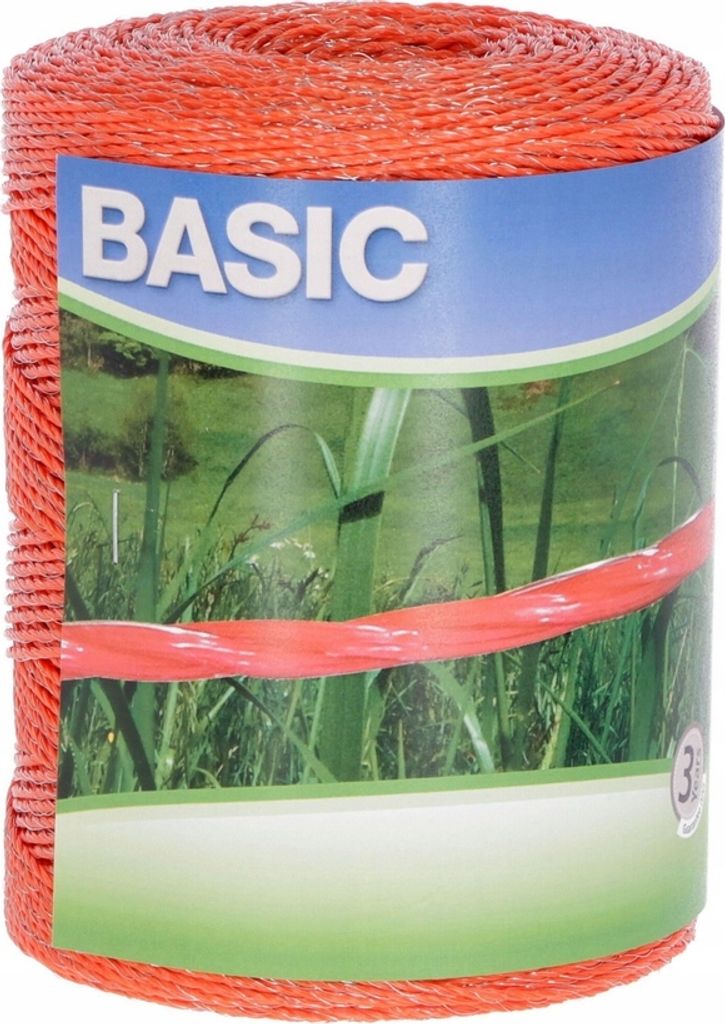 Polywire Basic 500 m, orange, 3 x 0,16 mm