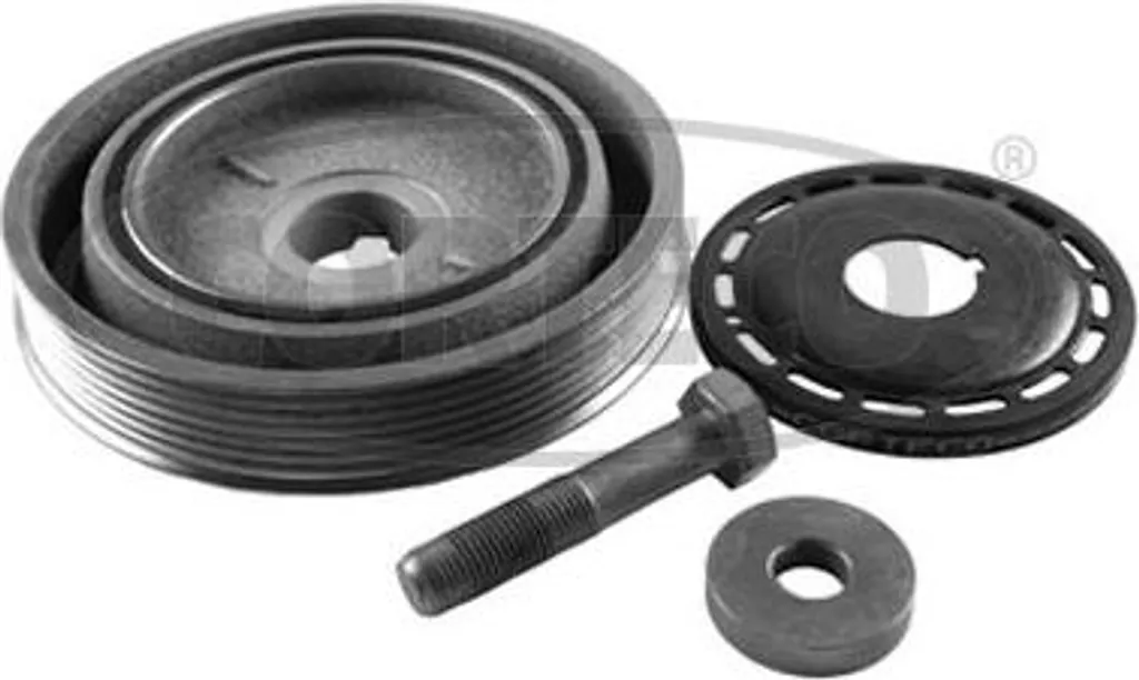 Poulie de vilebrequin amortisseur anti-vibration pour C8 et S-Max TDCi
