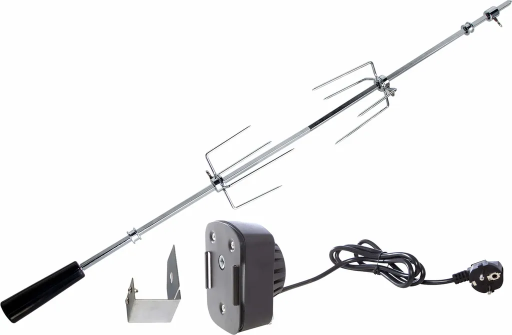 Broche à griller électrique 83cm pour réussir vos rôtis sur ALLGRILL Major