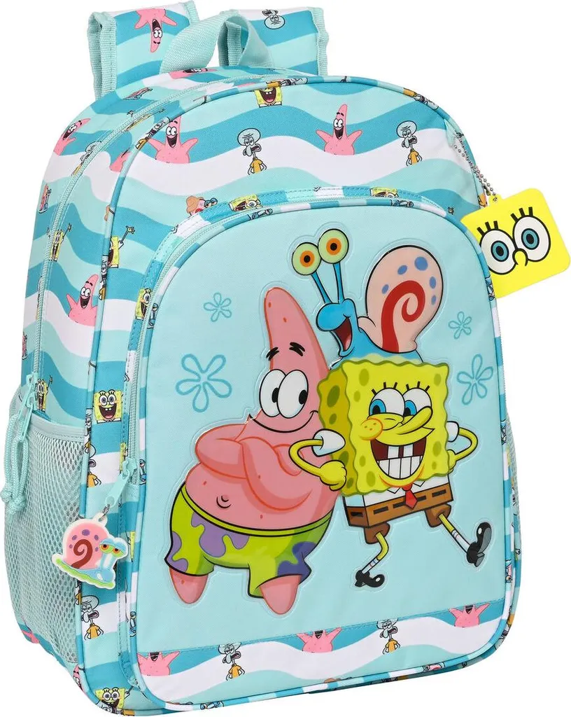 Cartable Spongebob Confortable : Fini les Dos Fatigués - Format 42 cm