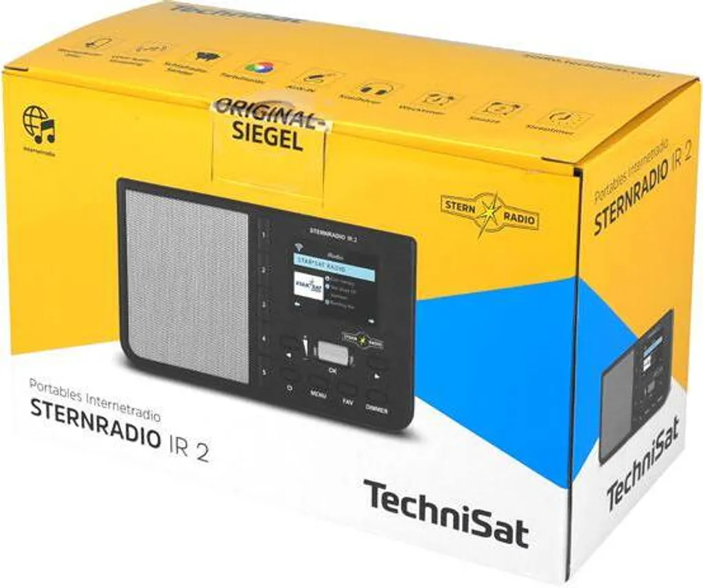 Recensione e Vendita TechniSat Sternradio IR 2 - Radio WLAN Internet - 5