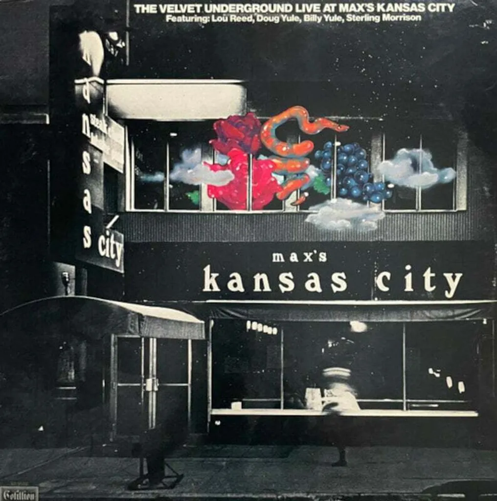 Vinyle Live At Max's Kansas City Velvet Underground Réédition Couleur