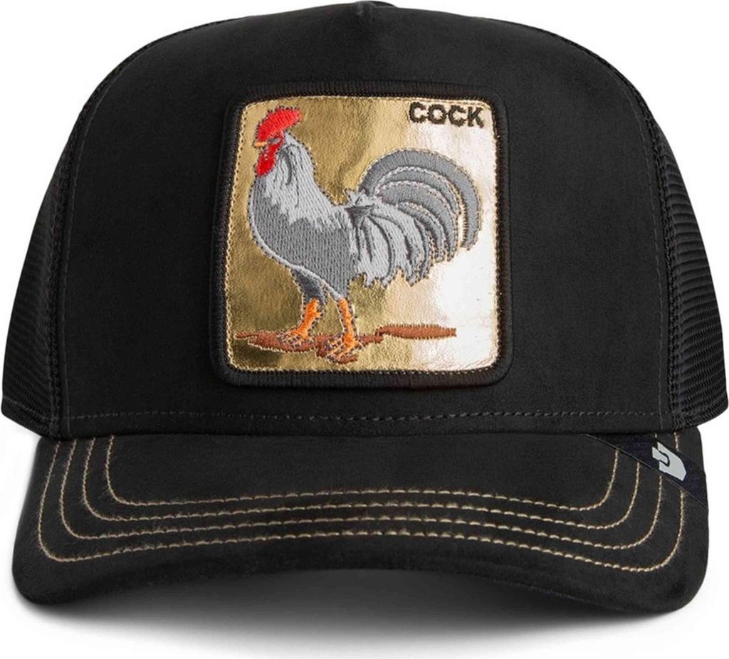 Goorin Bros. Golden Cock Trucker Cap Golden Suede black