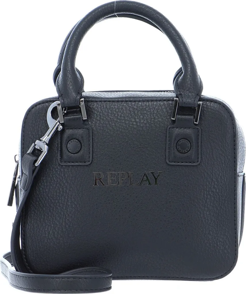 REPLAY Borsa a Tracolla Crossover Bag Black Nero | Eleganza Uomo