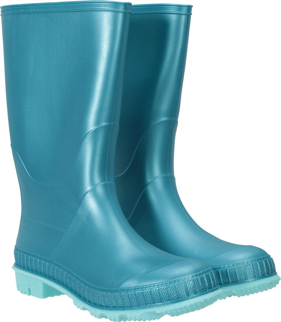 Mountain Warehouse - Kinder Gummistiefel, Unifarben MW3812 (36 EU) (Petrol)