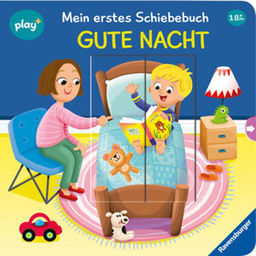 Ravensburger Play+ Mein erstes Schiebebuch: Gute Nacht, Produktbild 