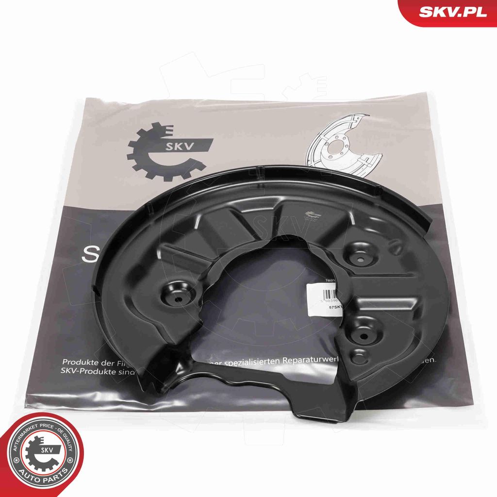 ESEN SKV Spritzblech Bremsscheibe für VW Golf VII Schrägheck (5G1, BQ1, BE1, BE2) Links 57SKV768 Ankerblech