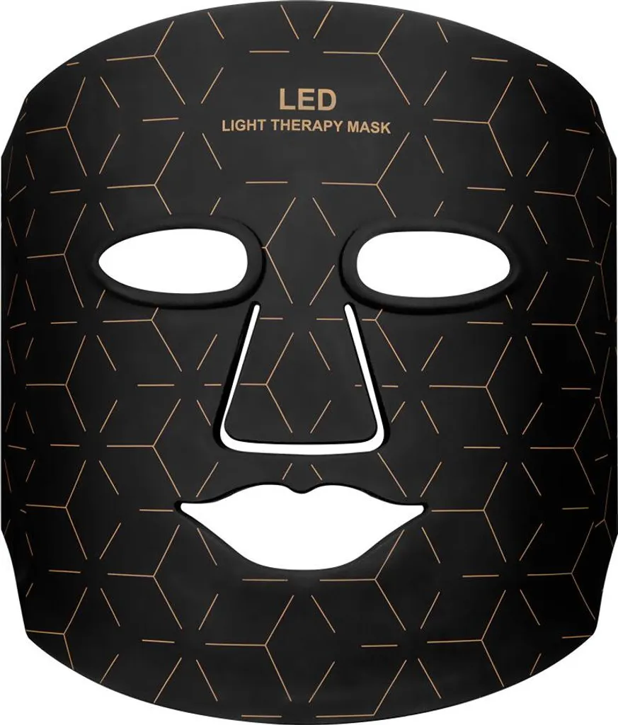 Masque de luminothérapie LED Noir pour un soin du visage anti-âge complet